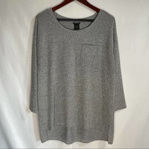 CALVIN KLEIN 3/4 sleeve knit tunic